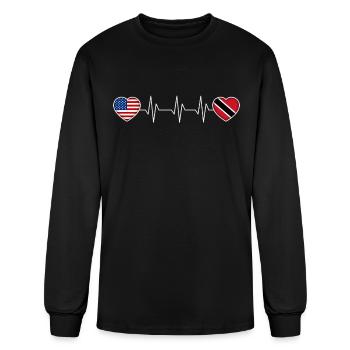 Trinidad and Tobago - Men's Long Sleeve T-Shirt - black - Front