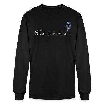 Kosovo - Men's Long Sleeve T-Shirt - black - Front