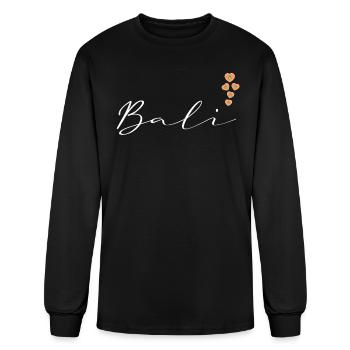 Bali - Men's Long Sleeve T-Shirt - black - Front