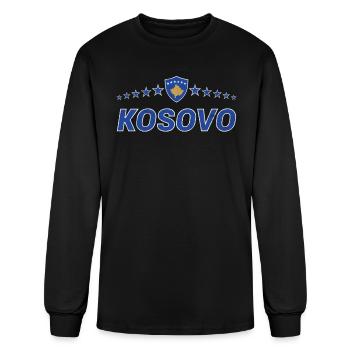 Kosovo - Men's Long Sleeve T-Shirt - black - Front