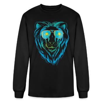 Kazakhstan - Men's Long Sleeve T-Shirt - black - Front