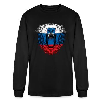 Slovenia - Men's Long Sleeve T-Shirt - black - Front