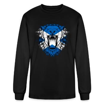 Ecosse - T-shirt à manches longues Homme - noir - Devant