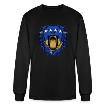 Kosovo - Men's Long Sleeve T-Shirt - black - Front