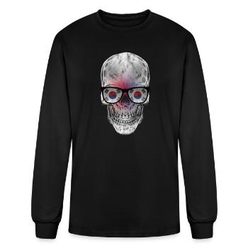 South Korea - Men's Long Sleeve T-Shirt - black - Front