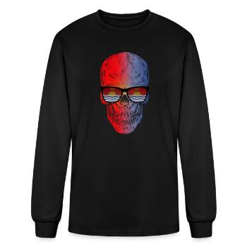 Kiribati - Men's Long Sleeve T-Shirt - black - Front
