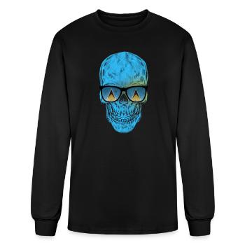 Saint Lucia - Men's Long Sleeve T-Shirt - black - Front
