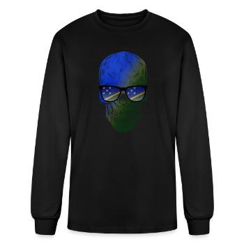Solomon Islands - Men's Long Sleeve T-Shirt - black - Front