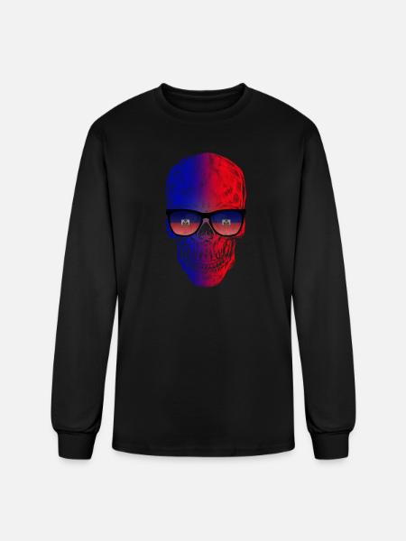 Haiti - Men's Long Sleeve T-Shirt - black