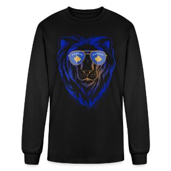 Kosovo - Men's Long Sleeve T-Shirt - black - Front