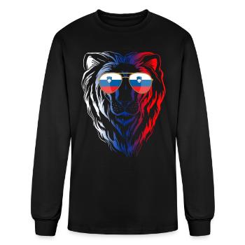 Slovenia - Men's Long Sleeve T-Shirt - black - Front
