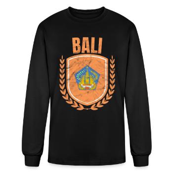 Bali - Men's Long Sleeve T-Shirt - black - Front