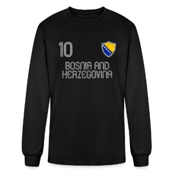 Bosnia and Herzegovina - Men's Long Sleeve T-Shirt - black - Front