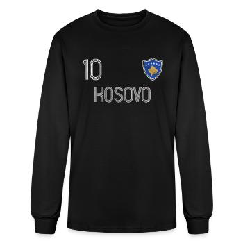 Kosovo - Men's Long Sleeve T-Shirt - black - Front