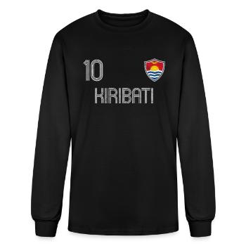 Kiribati - Men's Long Sleeve T-Shirt - black - Front