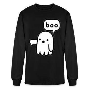 Ghost Of Disapproval - Men's Long Sleeve T-Shirt - black - Front