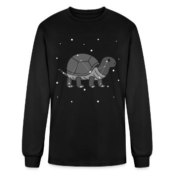 Tortoise Constellation - Men's Long Sleeve T-Shirt - black - Front