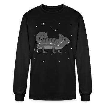 Chameleon Constellation - Men's Long Sleeve T-Shirt - black - Front