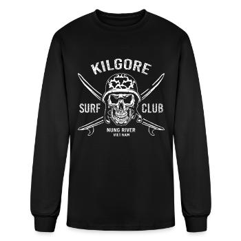 Kilgore Surf Club - Men's Long Sleeve T-Shirt - black - Front
