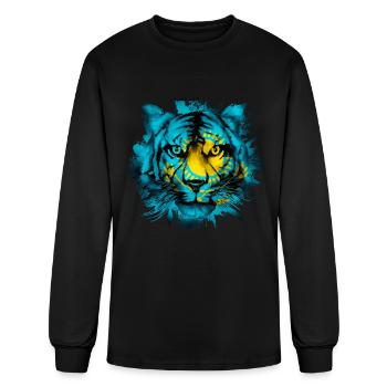 Kazakhstan - Men's Long Sleeve T-Shirt - black - Front
