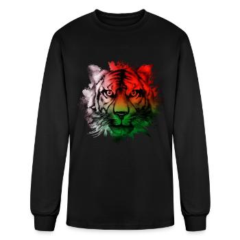 Madagascar - Men's Long Sleeve T-Shirt - black - Front