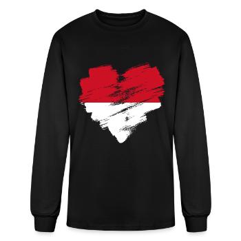 Monaco - Men's Long Sleeve T-Shirt - black - Front