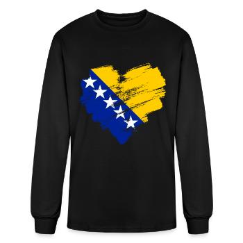 Bosnia and Herzegovina - Men's Long Sleeve T-Shirt - black - Front