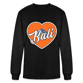 Bali - Men's Long Sleeve T-Shirt - black - Front