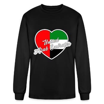 United Arab Emirates - Men's Long Sleeve T-Shirt - black - Front