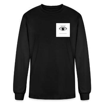 cyclops eye  - Men's Long Sleeve T-Shirt - black - Front