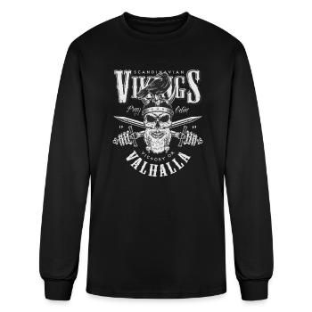 Scandinavian Vikings - Men's Long Sleeve T-Shirt - black - Front