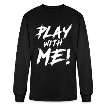 Play With Me! - Men's Long Sleeve T-Shirt - black - Front