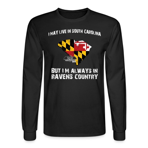 RavensCountryTee S Carolina 10 png - Men's Long Sleeve T-Shirt