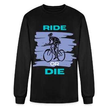 Ride Or Die - Men's Long Sleeve T-Shirt - black - Front