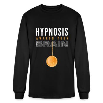 Hypnotist, Hypnotist spiral, mentalism - Men's Long Sleeve T-Shirt - black - Front