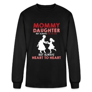 Mommy And Daughter - Men's Long Sleeve T-Shirt - black - Front