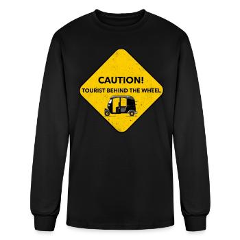 Tourist tuk tuk - Men's Long Sleeve T-Shirt - black - Front