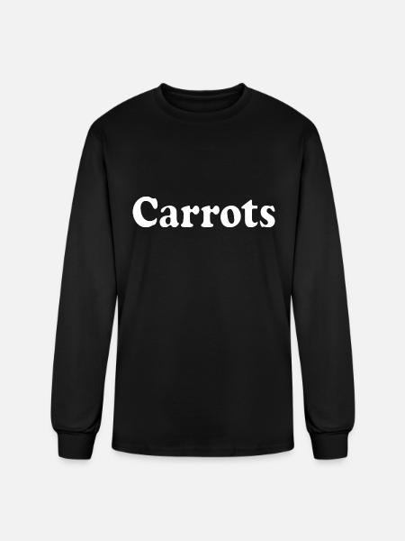 carrots - Men's Long Sleeve T-Shirt - black