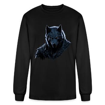 Dark Mythical Werewolf - Men's Long Sleeve T-Shirt - black - Front