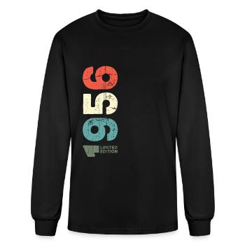 Since 1956 Year 1956 Retro 1956 Vintage 1956 - Men's Long Sleeve T-Shirt - black - Front