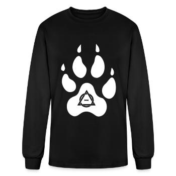 Paw Alter Otherkin Therian - Men's Long Sleeve T-Shirt - black - Front