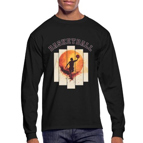 Basketball again and again - Men's Long Sleeve T-Shirt