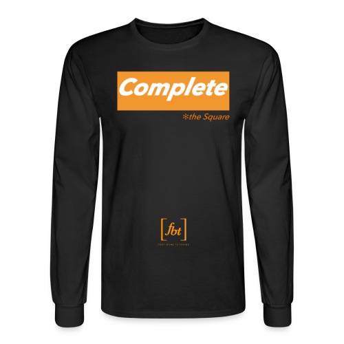 Complete the Square [fbt] - Men's Long Sleeve T-Shirt