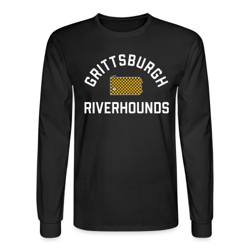 Grittsburgh Riverhounds - Men's Long Sleeve T-Shirt