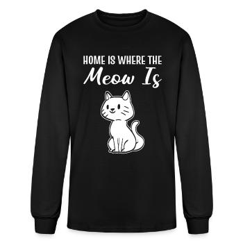 Funny Cat Lover Cat Lover - Men's Long Sleeve T-Shirt - black - Front