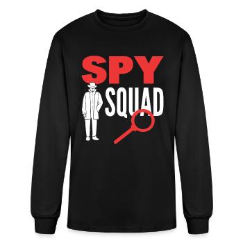 Spy Squad Private Detective - Men's Long Sleeve T-Shirt - black - Front