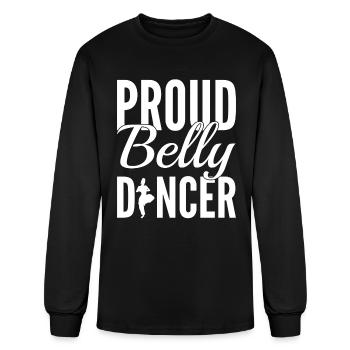 Belly Dance Lover Belly Dancer - Men's Long Sleeve T-Shirt - black - Front