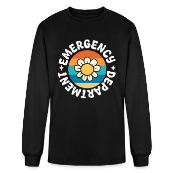 Emergency Department Emergency Nursing Consultant - Men's Long Sleeve T-Shirt - black - Front
