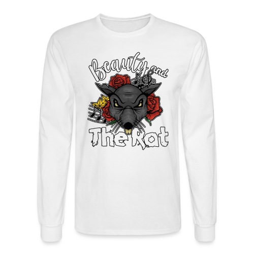 Beauty and the Rat - Men's Long Sleeve T-Shirt