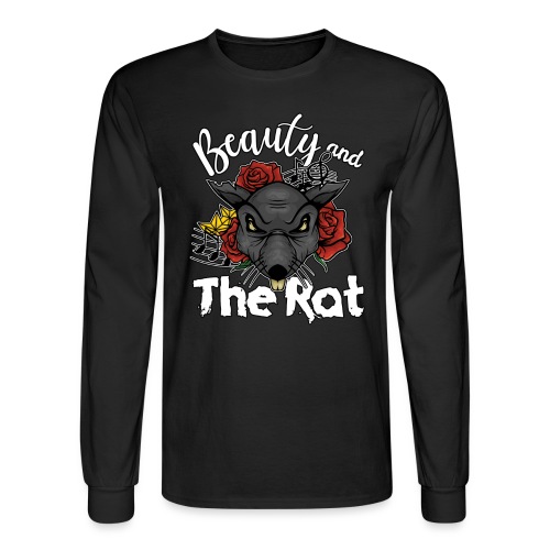 Beauty and the Rat - Men's Long Sleeve T-Shirt